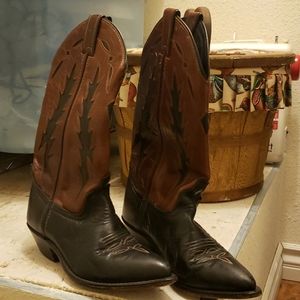 Ladies Code West all leather western boots